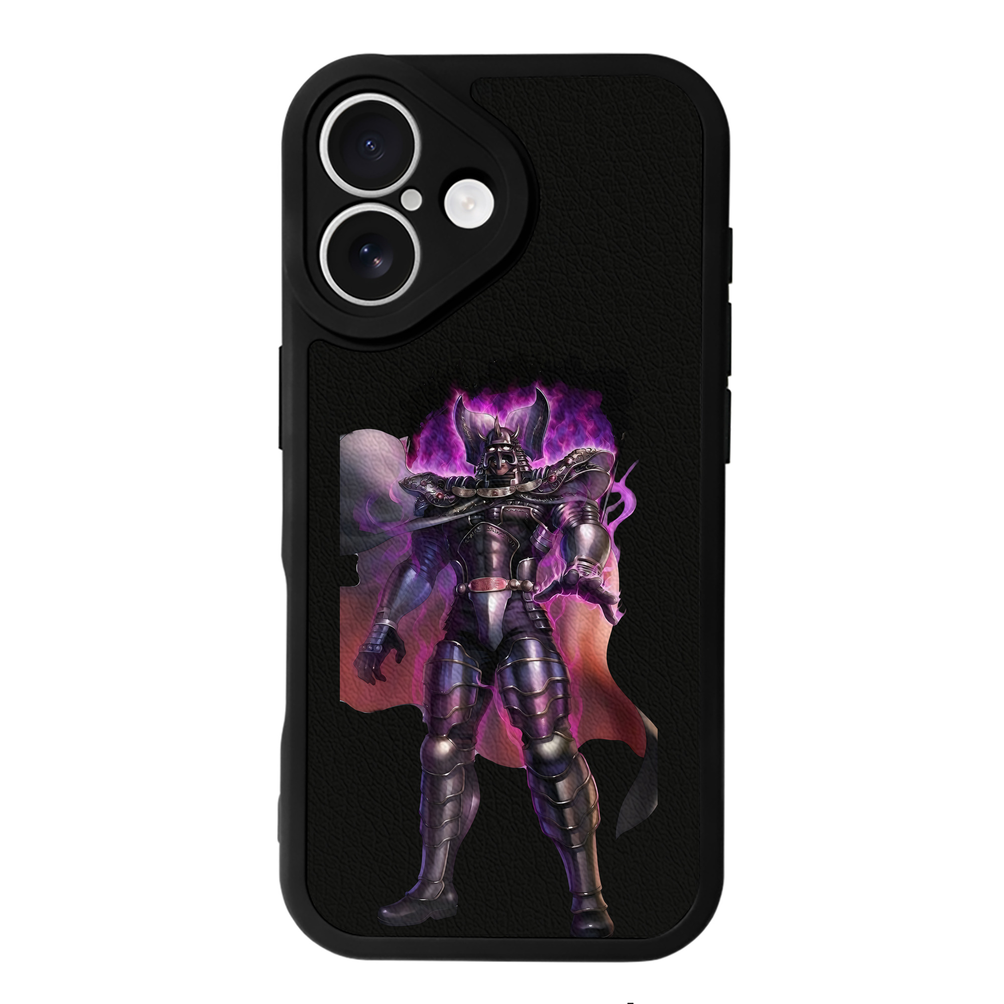 （画像用） 北斗の拳 Fist of the North Star 【iPhone 16シリーズ対応】シリコンスマホケース（レザー調） 材質：シリコン